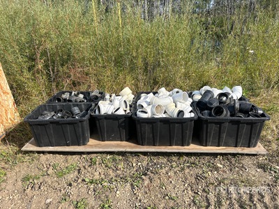 Quantity of Assorted PVC & Poly Pipe Fittings