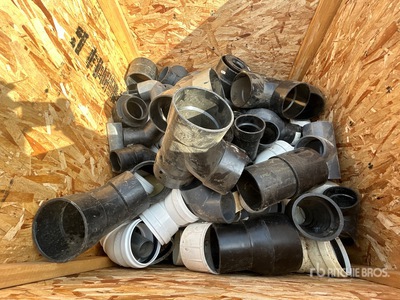 Quantity of Assorted PVC & Poly Pipe Fittings