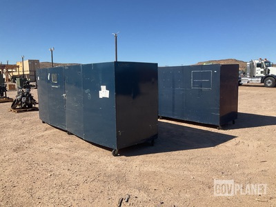(2) Storage Cabinets