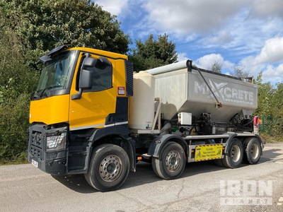 2021 Renault C430 DTI 11 8x4 Twin-Steer Volumetric Mixer Truck