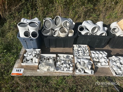 Quantity of PVC & Poly Pipe Fittings