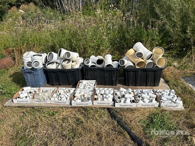 Quantity of Assorted PVC & Poly Pipe Fittings