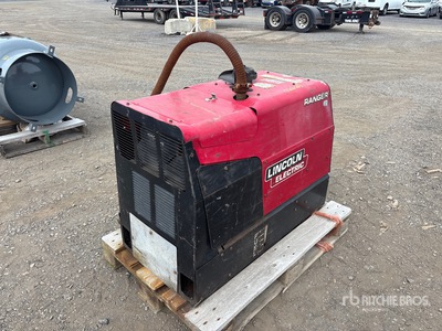 2010 Lincoln Ranger 225 225 A Skid-Mounted Stick Soudeuse à moteur