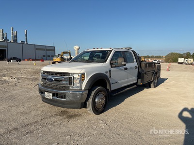 2019 Ford F-550 4x2 Crew Cab 平台トラック