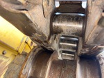 Undercarriage with Left Track Bushings