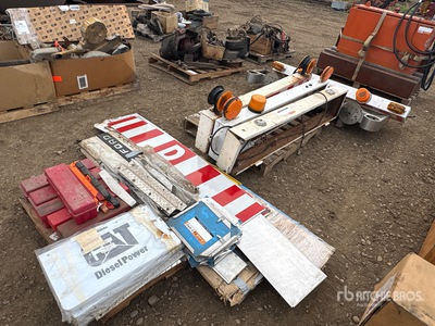 Quantity of (3) Pallets of Wide Load D Signs