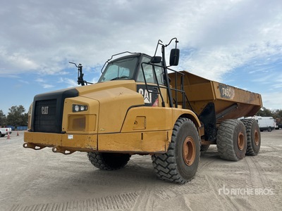 2017 Cat 745C Camión Dumper Articulado