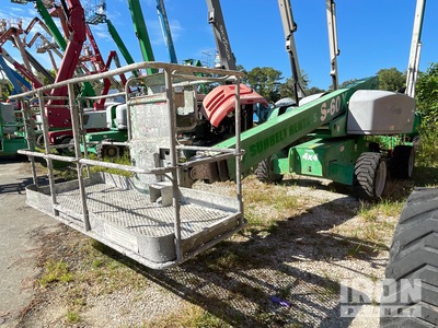 2015 Genie S-60X 4WD Diesel Telescopic Boom Lift