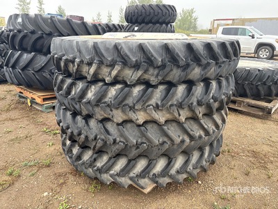 Quantity of (4) Titan 320/90R50 Tires - Fits New Holland SP240F XP