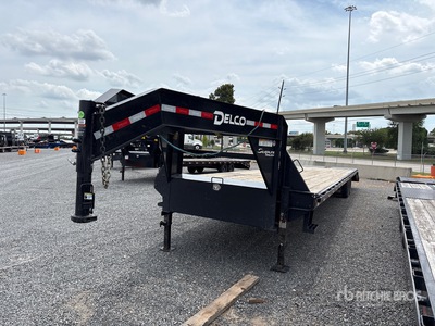 2026 Delco Trailers 40 ft T/A Gooseneck Remolque Portamaquinaria