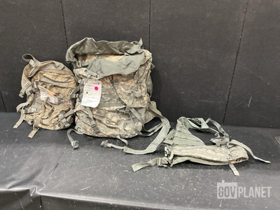 (80) Fighting Load Carriers, (13) Large Field Pack Sets & Assorted Items