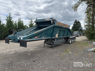 1999 Red River 48 ft Quad/A Belly Dump Trailer