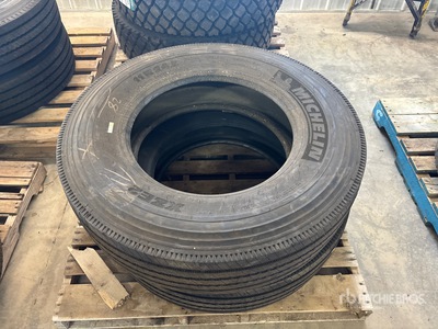 Quantity of (2) Michelin XZE2 Tires (Unused)