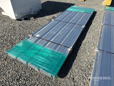 Quantity of (90) 12 ft x 3 ft 6 in Galvalume Steel Siding/Roofing Divers  (Unused)