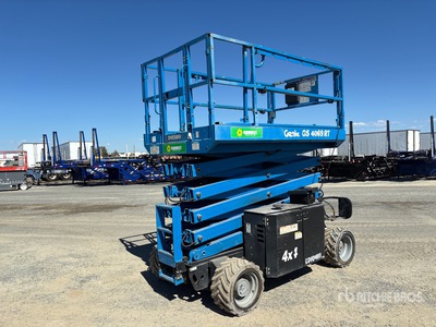 2014 Genie GS-4069RT 4x4 Dual Fuel Scissor Lift
