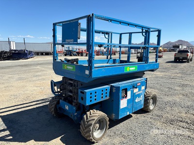 2014 Genie GS-3369RT 4x4 Dual Fuel Scissor Lift