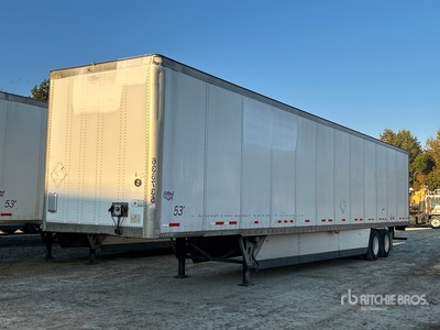 2016 Wabash DVCVHPC 53 ft x 102 in T/A Geschlossene Anhänger