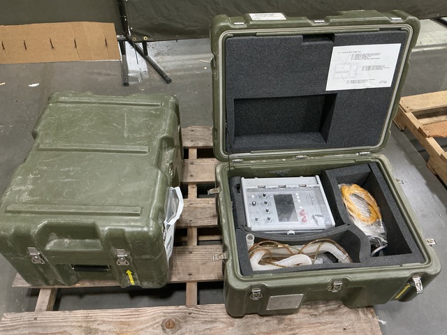 (2) Impact Uni-Vent 754/754M Portable Ventilators w/Storage Cases (2) Impact Uni-Vent 754/754M Portable Ventilators w/Storage Cases