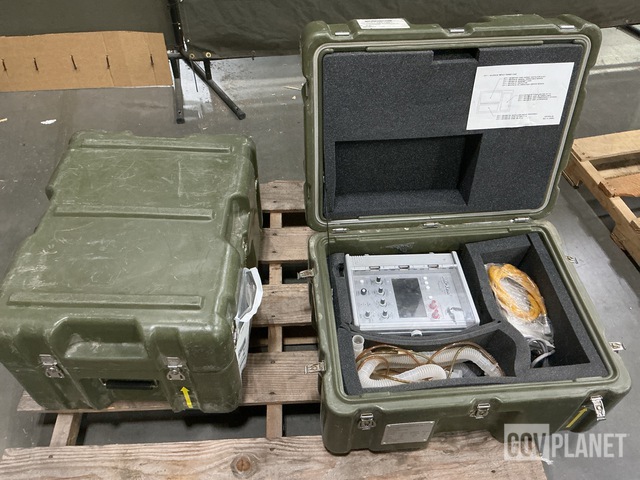 (2) Impact Uni-Vent 754/754M Portable Ventilators w/Storage Cases
