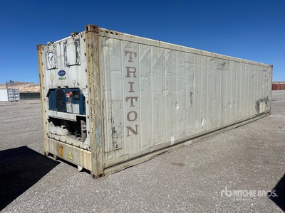 2010 40 ft High Cube Refrigerated Storage Container (Inoperable)