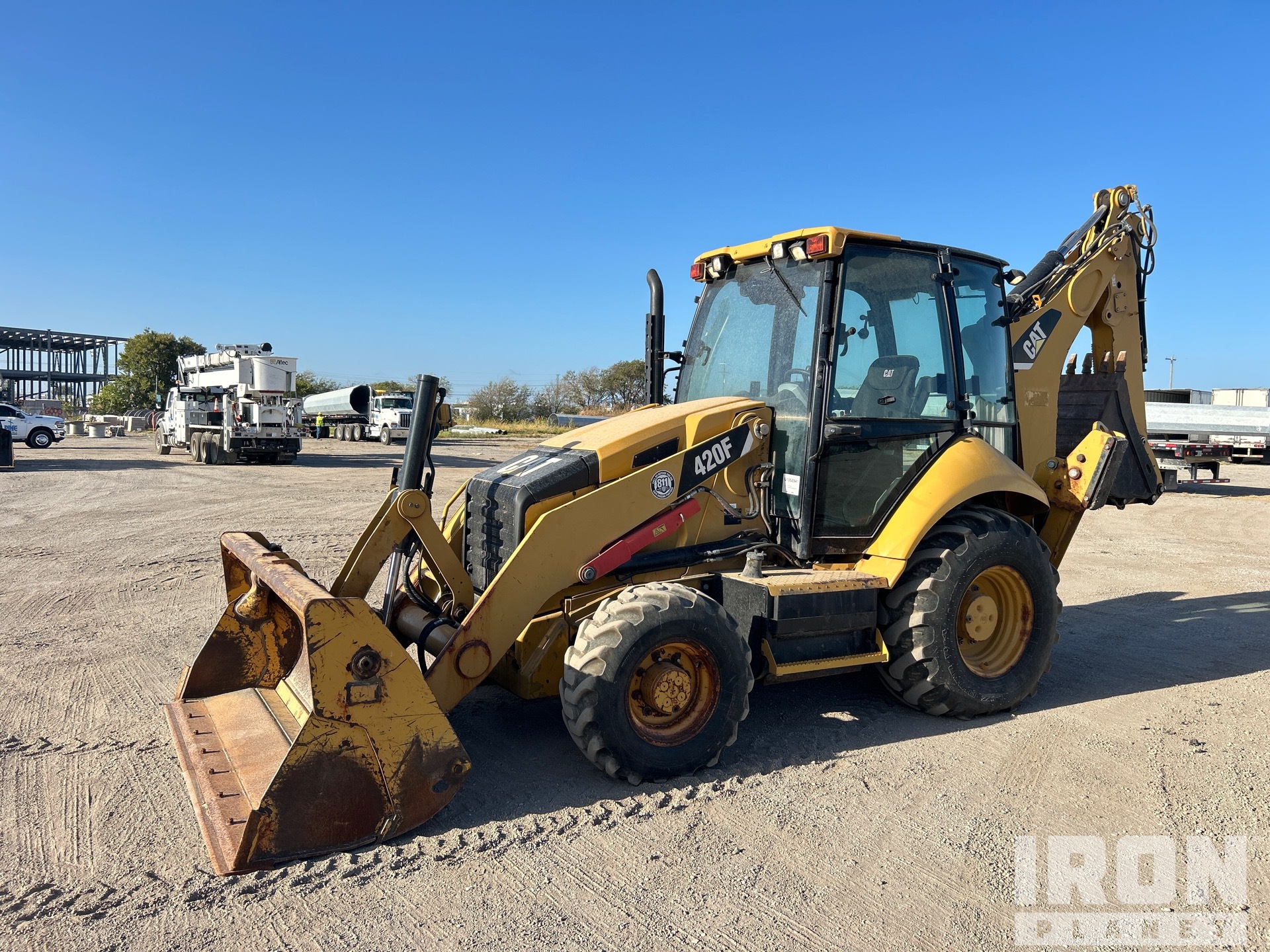 2014 Cat 420F 4x4 Backhoe Loader