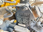 Engine with Emission Label