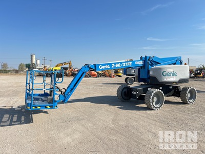 2018 Genie Z-60/37FE 4WD Diesel Knikarmhoogwerker