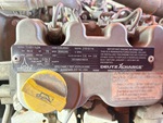 Engine with Emission Label