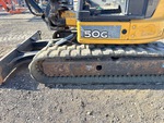 Undercarriage with Left Track Tensioner