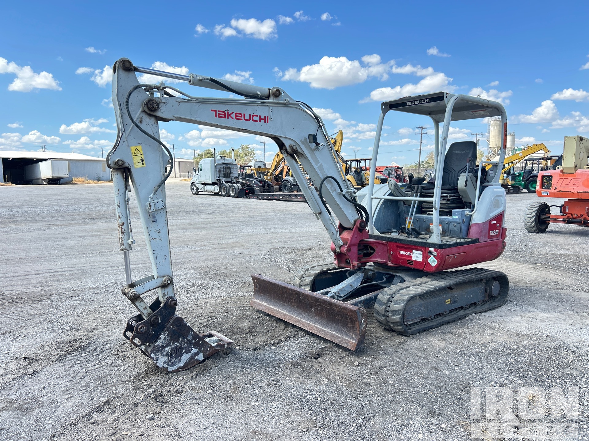 2020 Takeuchi TB240 Mini Excavator