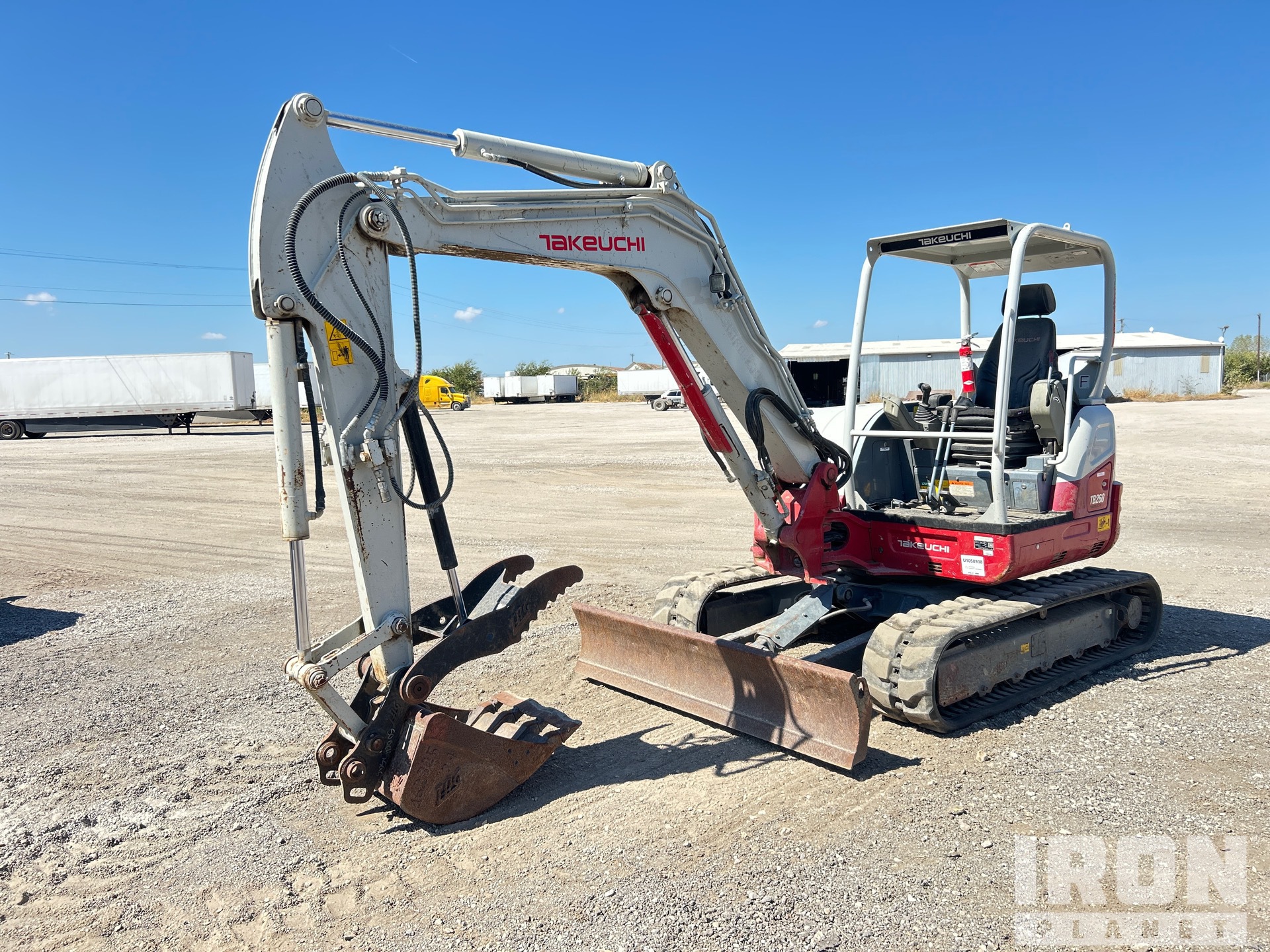 2022 Takeuchi TB260 Mini Excavator