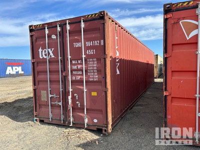 2010 40 ft High Cube Storage Container