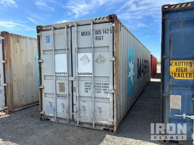 2007 40 ft High Cube Storage Container