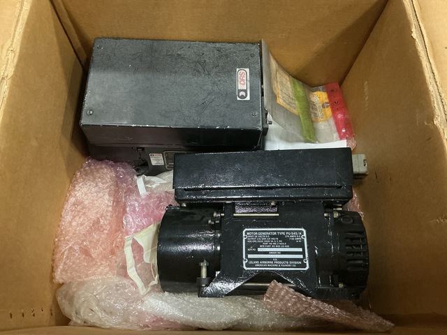 (2) Leland Airborne PU-545/A Motor-Generators