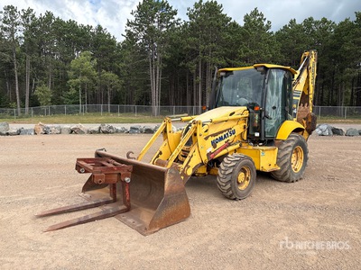 2007 Komatsu WB146 4x4 Retroexcavadora