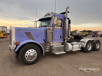 2007 Peterbilt 379 6x2 Ciągnik siodłowy T/A z kabiną dzienną