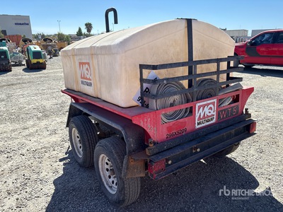 2014 Multiquip 500 gal T/A Water Tank Trailer