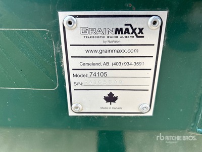 2019 GrainMaxx 74105 14 in x 105 ft Telescopic Swing Grain Auger