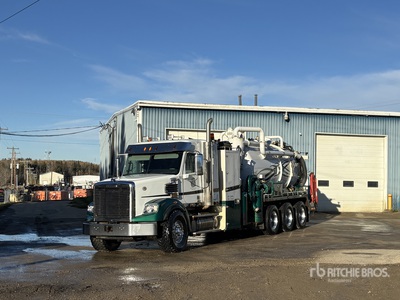 Rebel on 2014 Freightliner Coronado 122 8x6 Vacuum Excavator Truck