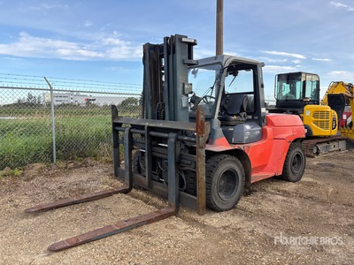 Toyota 7FGU80 13150 lb Cushion Tire Forklift
