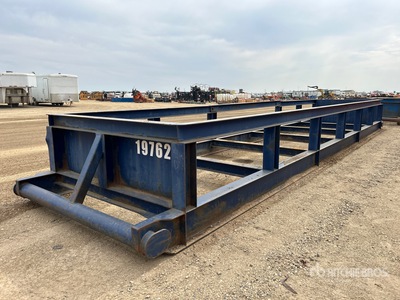 38 ft Skid Mounted Pipe Tub