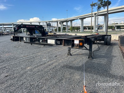 2023 Atro 40 ft T/A Containerchassis