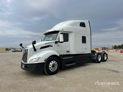 2022 Peterbilt 579 6x4 Cabeza Tractora Cabina Dormitorio