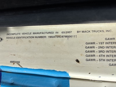 2007 Mack CTP Mixer Truck