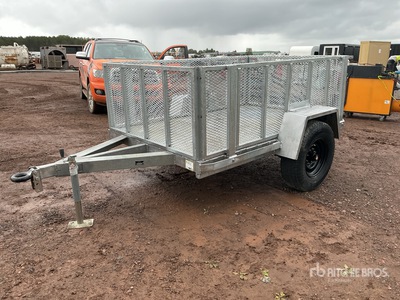 2024 Homemade 8 ft S/A Galvanized Remorque utilitaire (Unused)