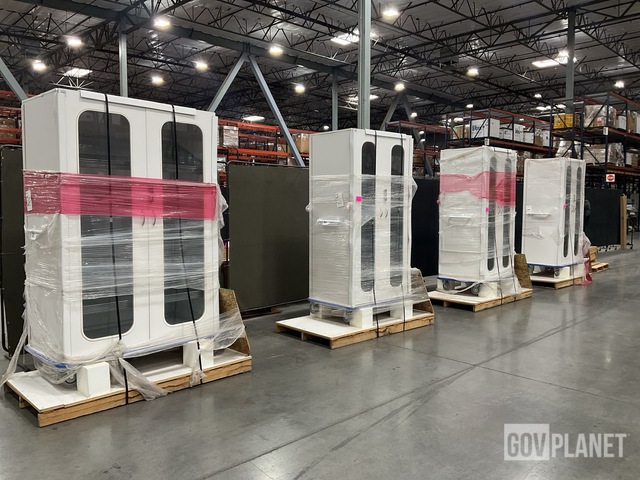 (4) Medical Storage Cabinets