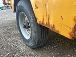 Trailer Chassis with Tire Condition