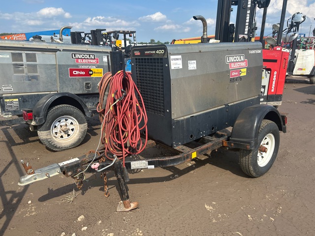 2014 Lincoln Electric Vantage 400 450 A Mobile Multi-Process Engine Driven Welder