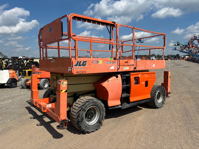 2014 JLG 3394RT Diesel 4x4 Scissor Lift