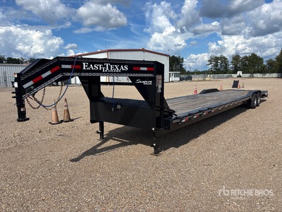 2026 East Texas Trailers 40 ft T/A Gooseneck Przyczepa do sprzętu